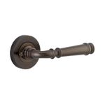 0311KIBPRIV60 - Verona Lever - Round Rose (Inbuilt Privacy) - Signature Brass - Privacy