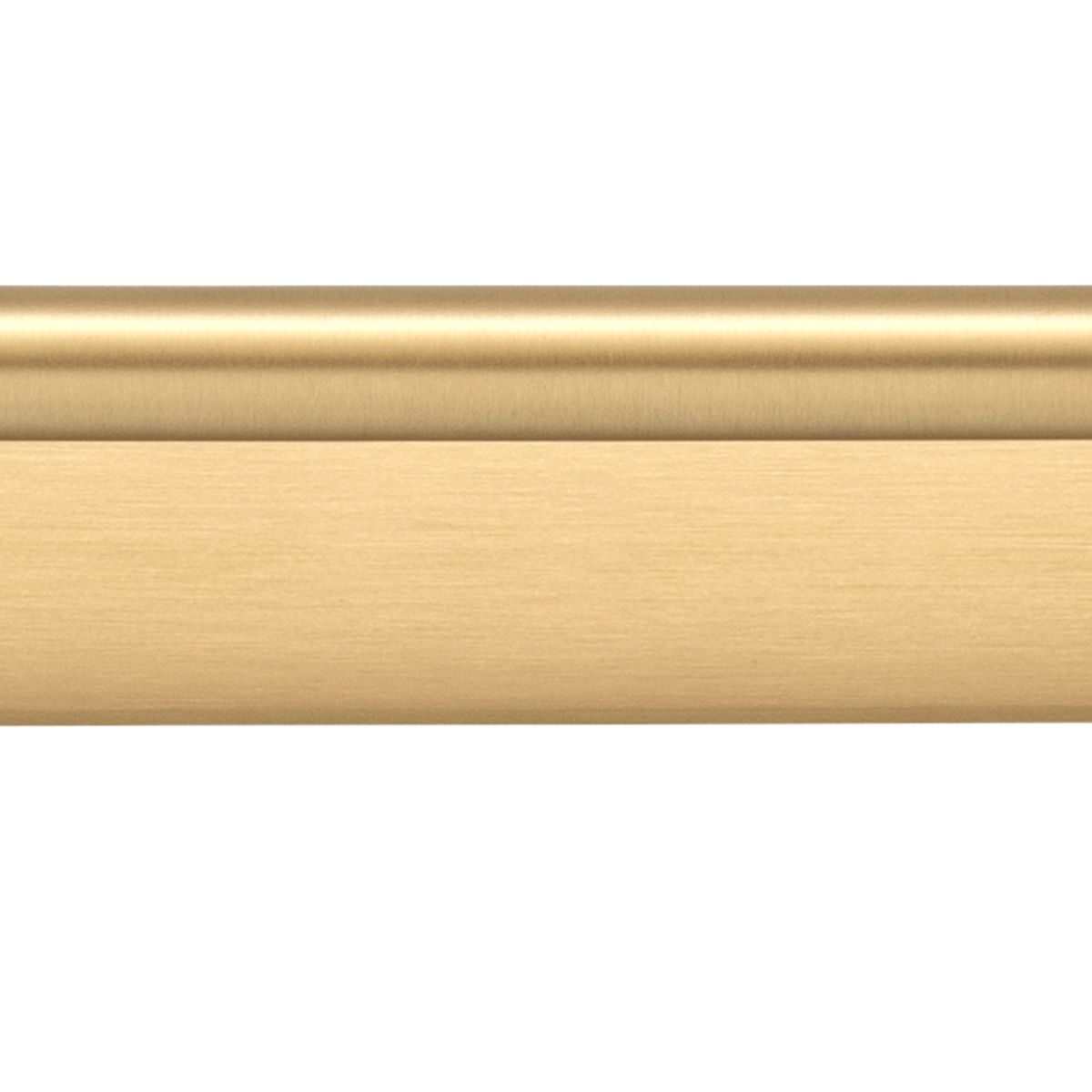 21016B - Helsinki Cabinet Pull with Backplate - CTC160mm - Brushed Brass