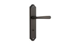 10874P85 - Copenhagen Lever - Shouldered Backplate - Signature Brass - Privacy