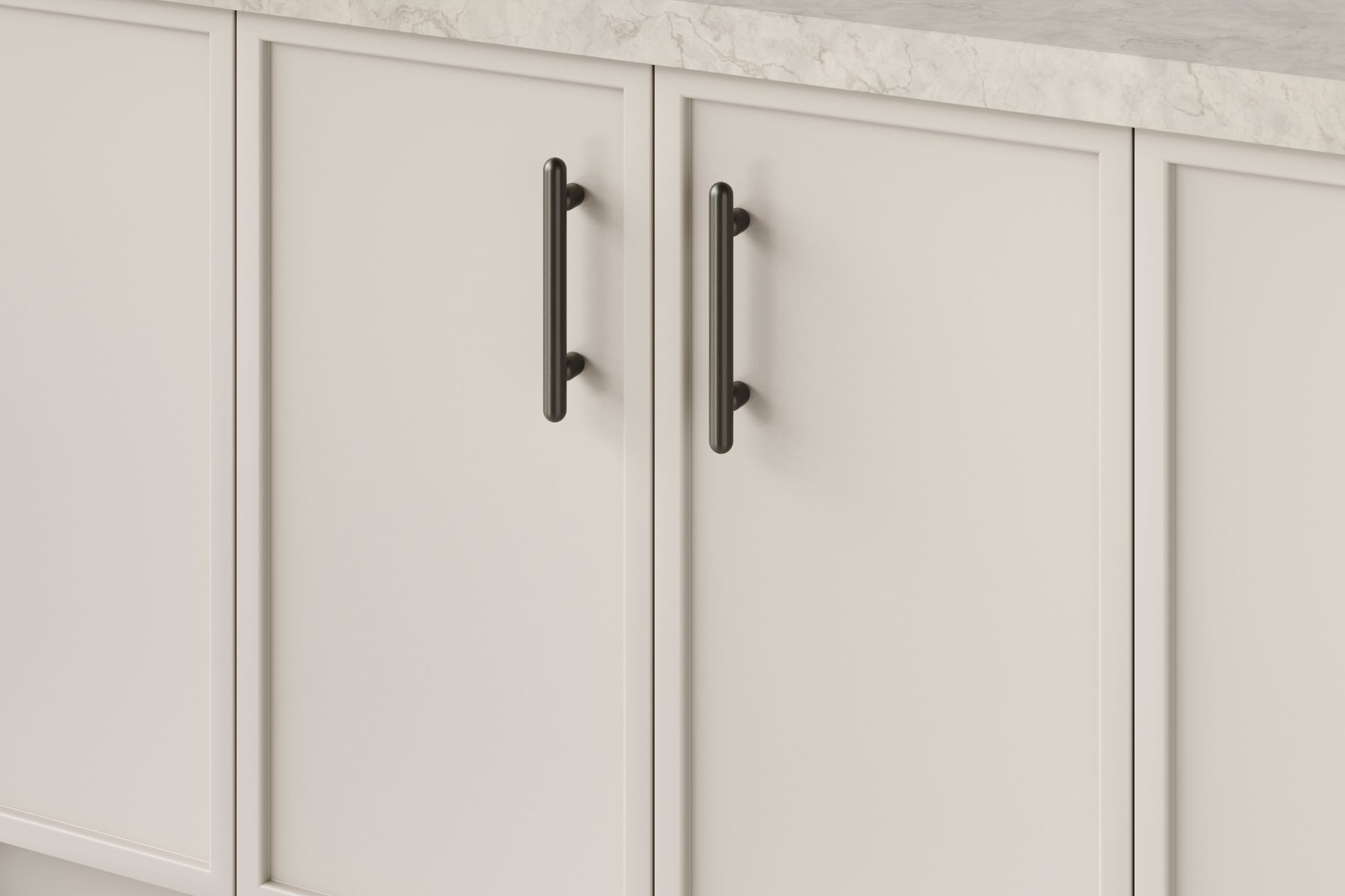 24031 - Puerto Cabinet Pull - CTC 128mm - Graphite PVD