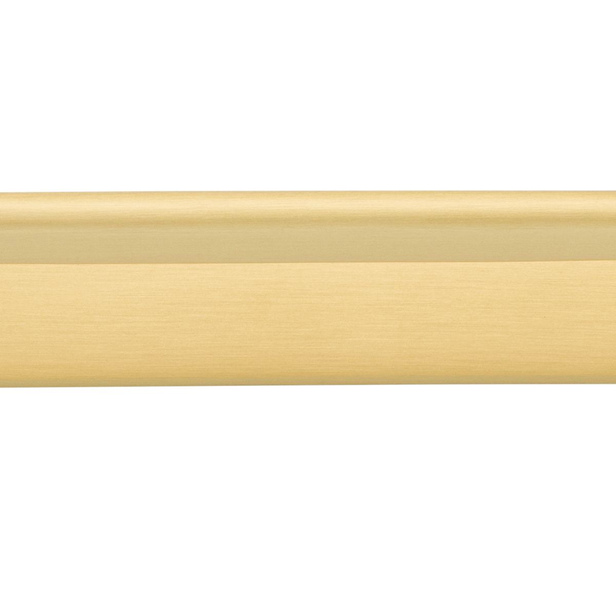 17202B - Baltimore Cabinet Pull with Backplate - CTC256mm - Brushed Gold PVD