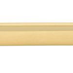 17202B - Baltimore Cabinet Pull with Backplate - CTC256mm - Brushed Gold PVD