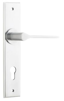 Como Lever - Chamfered Backplate