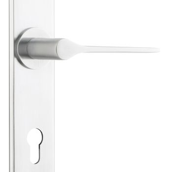 Como Lever - Chamfered Backplate