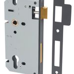 6067 - 85mm Euro Mortice Locks - 60mm Backset - Matt Black