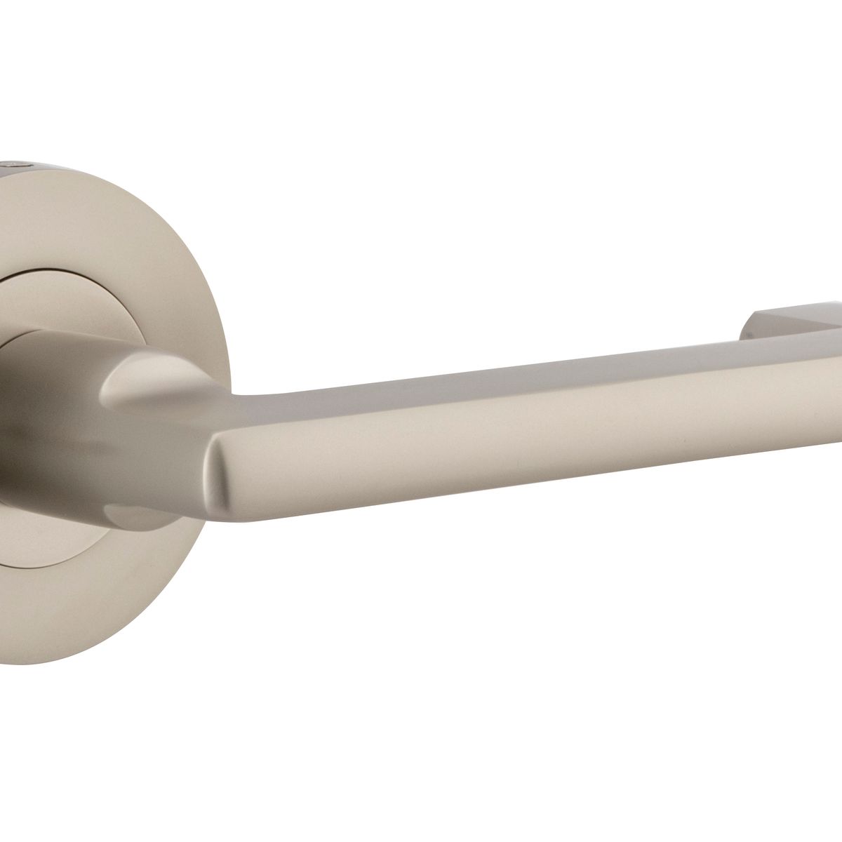 20789KIBPRIV60 - Baltimore Return Lever - Round Rose (Inbuilt Privacy) - Satin Nickel - Privacy