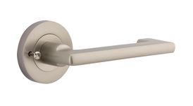 20789KIBPRIV60 - Baltimore Return Lever - Round Rose (Inbuilt Privacy) - Satin Nickel - Privacy