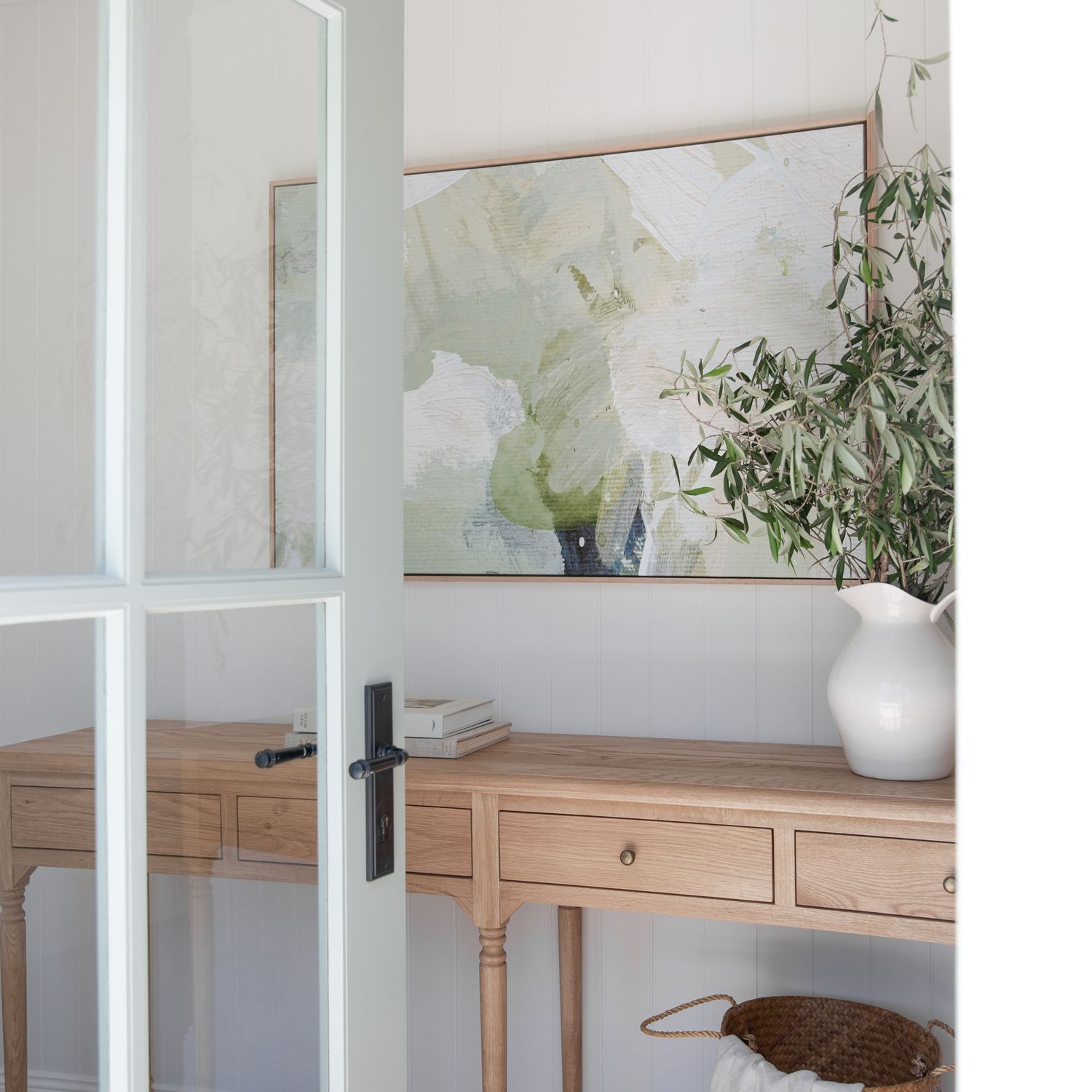 10206KENTR60KK - Verona Lever - Rectangular Backplate Entrance Kit with High Security Lock - Polished Brass - Entrance