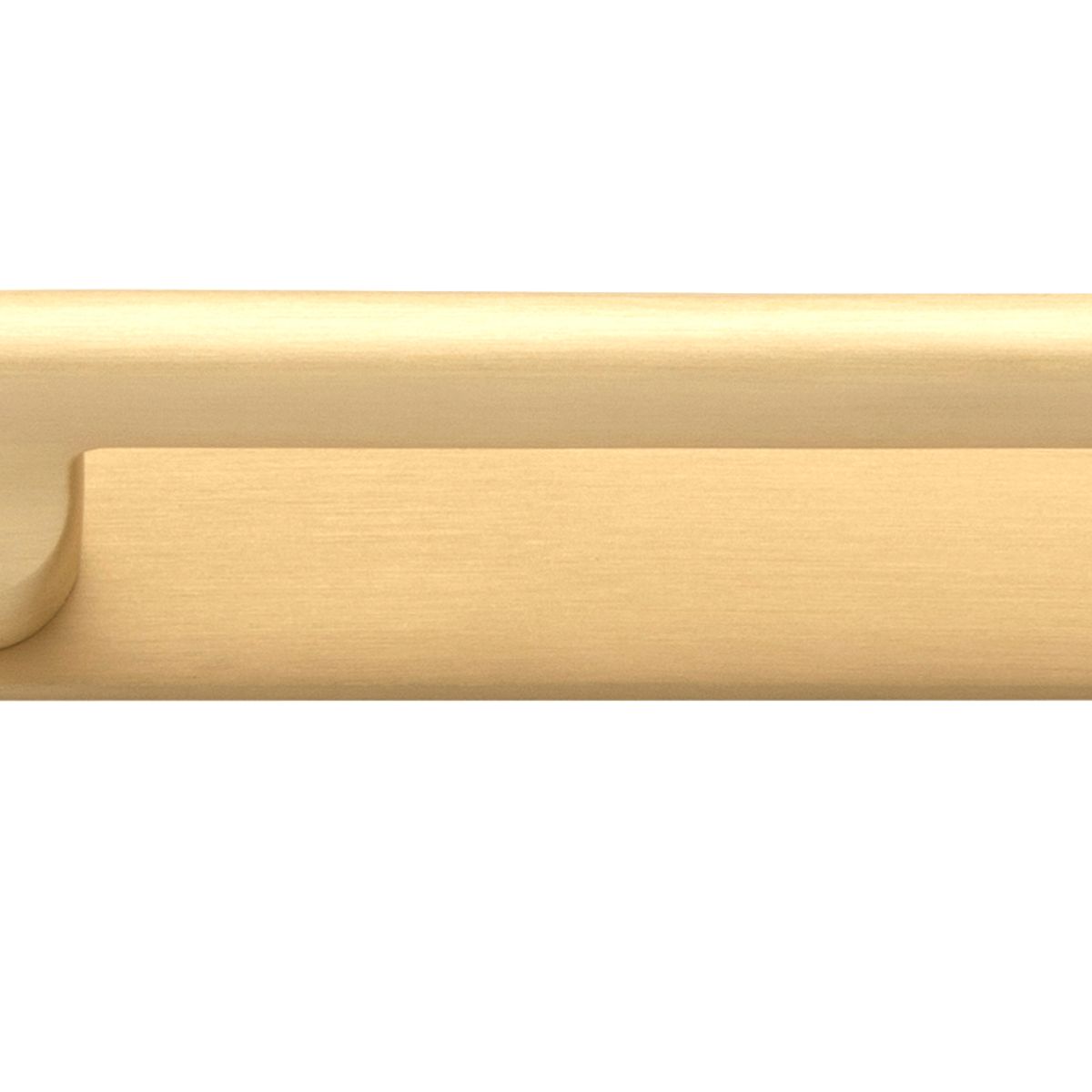 20886B - Baltimore Cabinet Pull with Backplate - CTC128mm - Brushed Brass