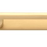 20886B - Baltimore Cabinet Pull with Backplate - CTC128mm - Brushed Brass
