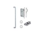 9435KENTR60KK - Brunswick Pull Handle - 450mm Entrance Kit with Separate High Security Lock - Brushed Chrome - Entrance