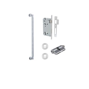 Brunswick Pull Handle - 450mm Entrance Kit with Separate High Security Lock