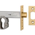 Euro Mortice Deadbolt - 60mm Backset