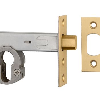Euro Mortice Deadbolt - 60mm Backset