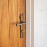 10872E85 - Copenhagen Lever - Rectangular Backplate - Signature Brass - Entrance