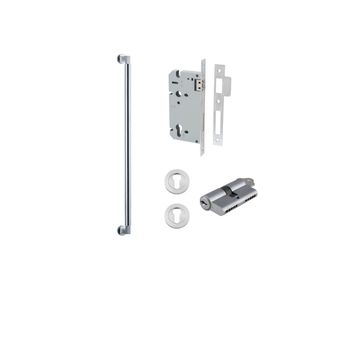 Berlin Pull Handle - 600mm Entrance Kit with Separate High Security Lock