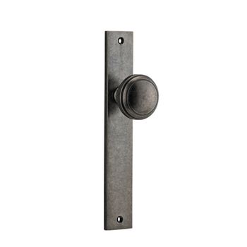Paddington Knob - Rectangular Backplate