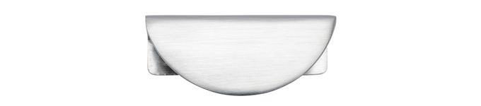 20935 - Osaka Lip Drawer Pull - Brushed Chrome