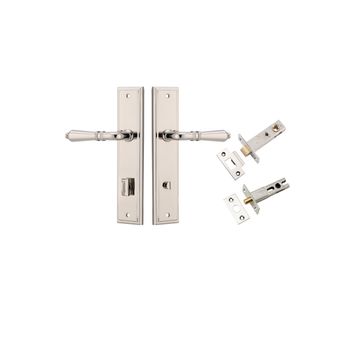 Sarlat Lever - Stepped Backplate Privacy Kit