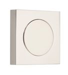 20298 - Blank Rose - Square - Polished Nickel