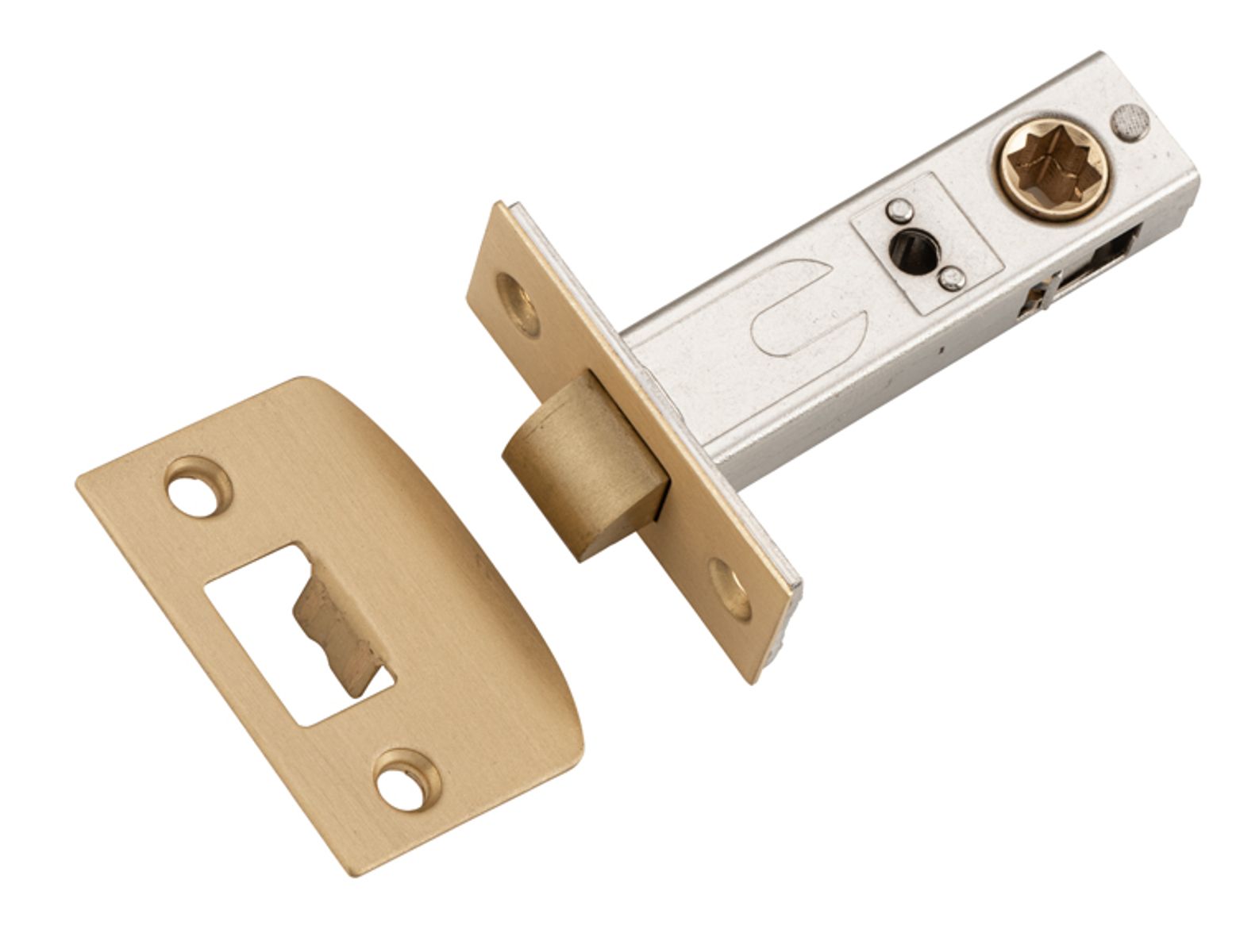 Hard Sprung Split Cam Tube Latch - L60mm