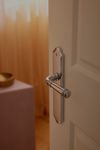 11718 - Verona Lever - Shouldered Backplate - Polished Chrome - Passage