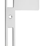 20128 - Extended 85mm Strikers - H198xW85mm - Polished Nickel