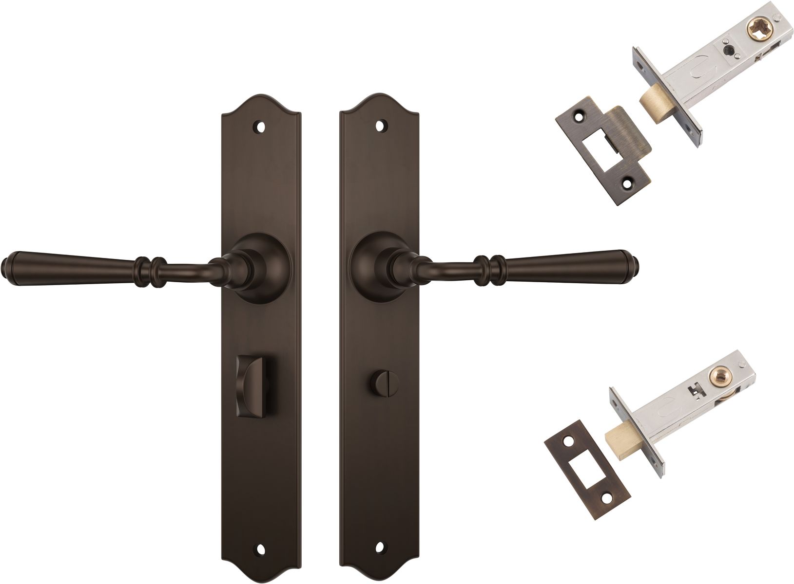 Reims Lever - Long Backplate Privacy Set