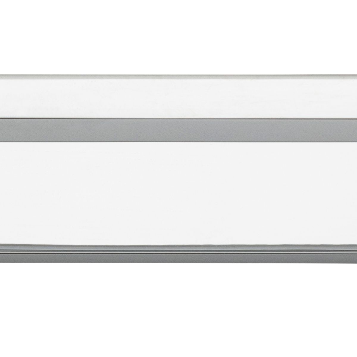 0533B - Cali Cabinet Pull with Backplate - CTC 256mm - Polished Chrome