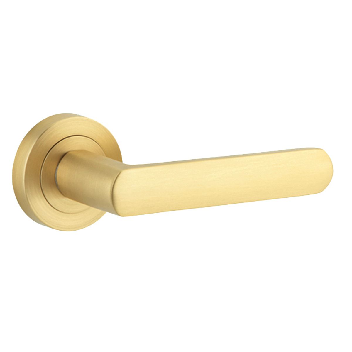 16270 - Osaka Lever - Round Rose - Brushed Gold PVD - Passage