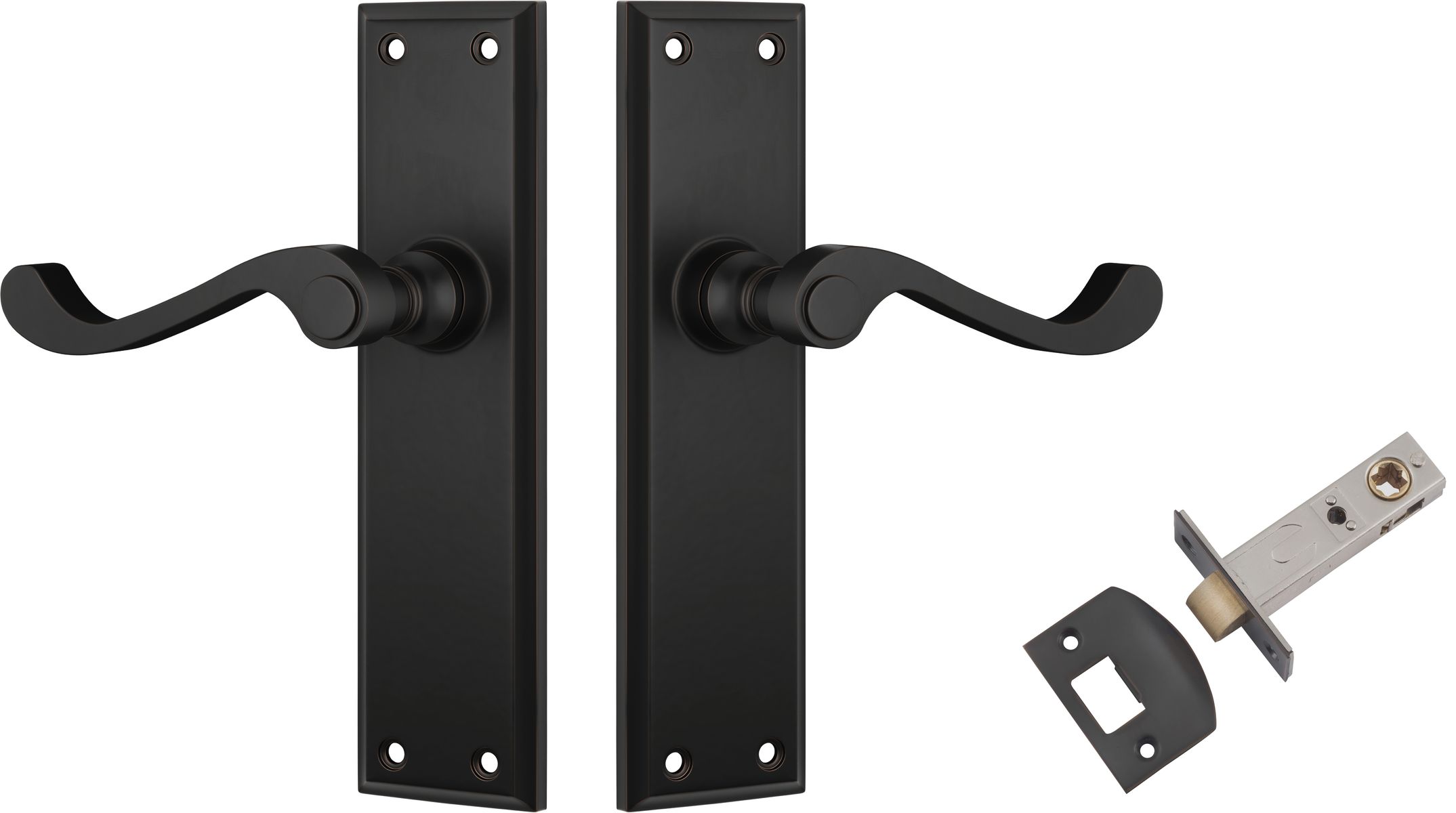 Milton Lever - Long Backplate Passage Set