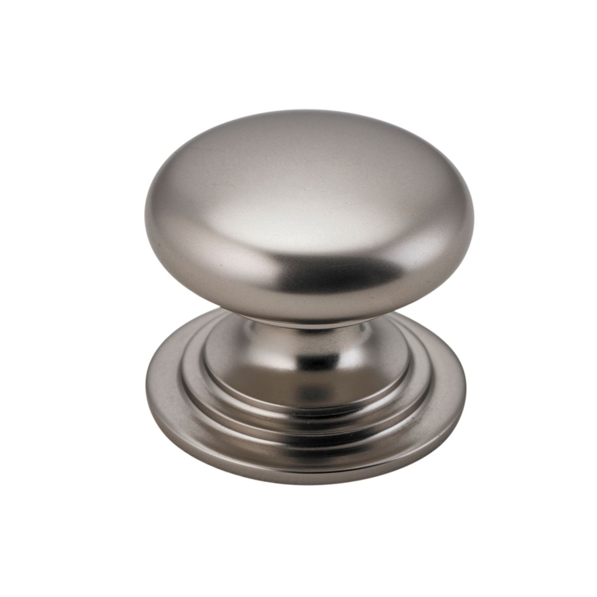 0577 - Sarlat Cupboard Knob - P32xD38mm - Satin Nickel
