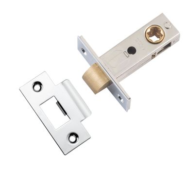 Hard Sprung Split Cam Tube Latch - 45mm Backset