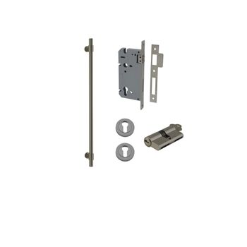Helsinki Pull Handle - 600mm Entrance Kit with Separate High Security Lock