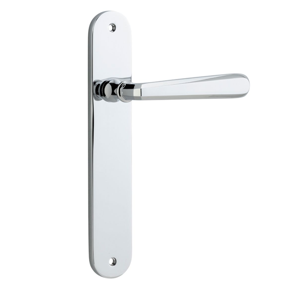 11876 - Copenhagen Lever - Oval Backplate - Polished Chrome - Passage