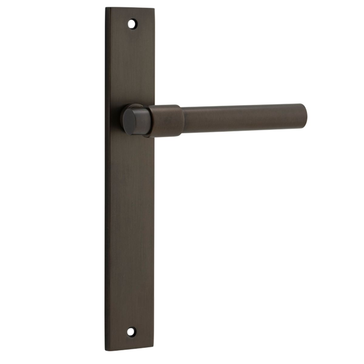 10896 - Helsinki Lever - Rectangular Backplate - Signature Brass - Passage