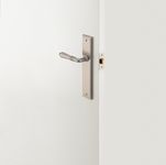 14736KPASS60 - Sarlat Lever - Stepped Backplate Passage Kit - Satin Nickel - Passage