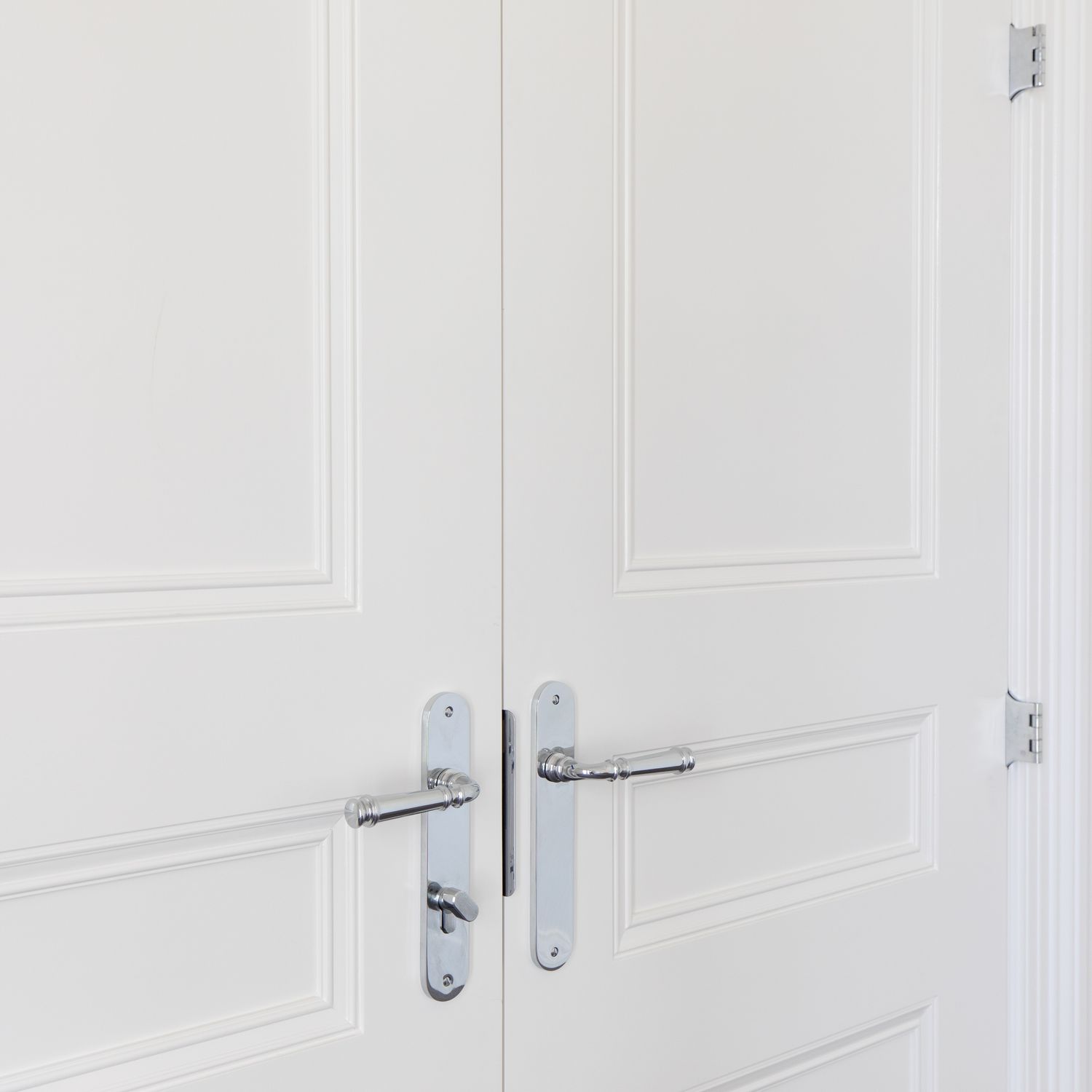 10730KENTR60KT - Verona Lever - Oval Backplate Entrance Kit with High Security Lock - Signature Brass - Entrance