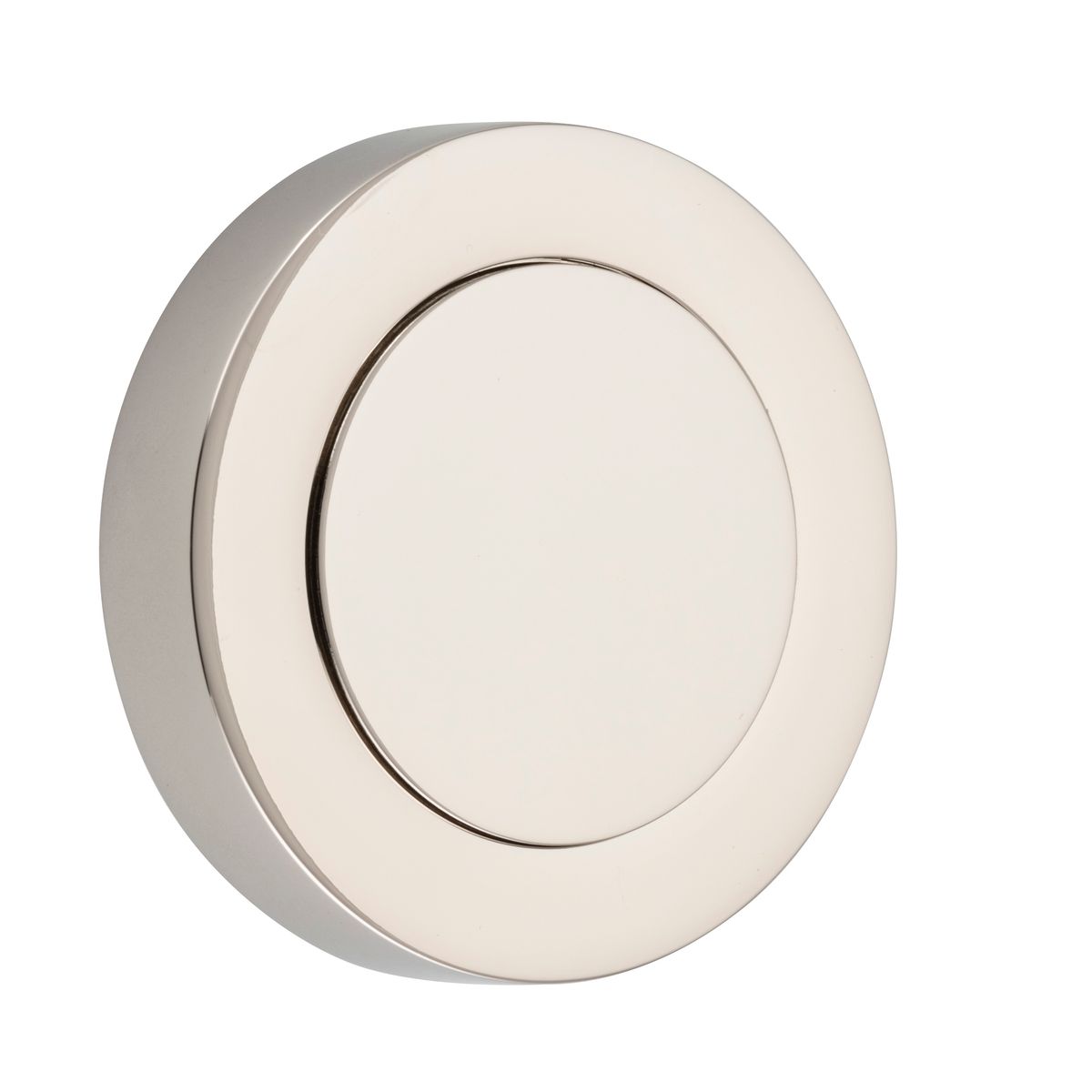 20288 - Blank Rose - Round - Polished Nickel