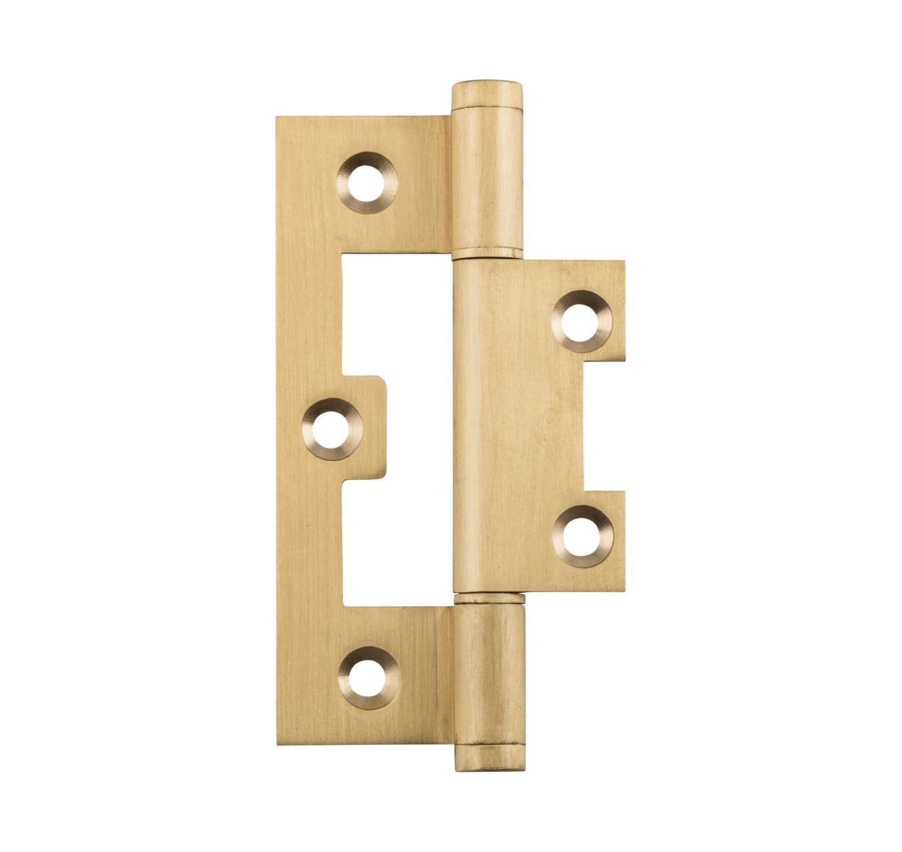 2848 - Hirline Hinge - H89xW35mm - Brushed Brass