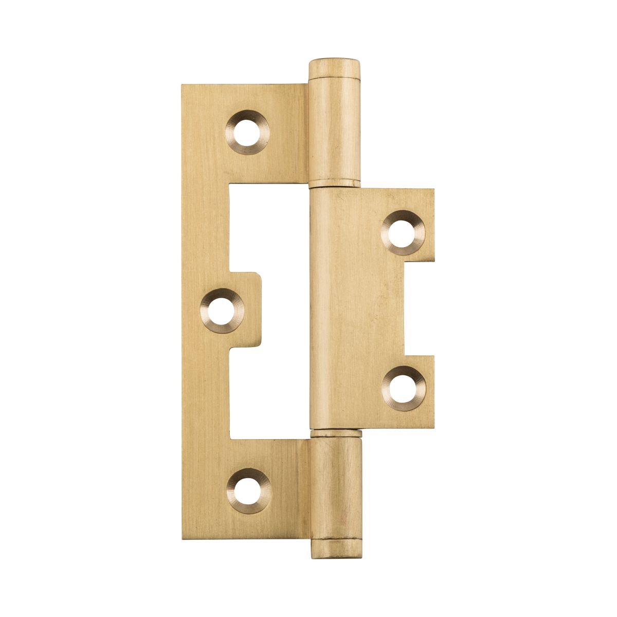 2848 - Hirline Hinge - H89xW35mm - Brushed Brass