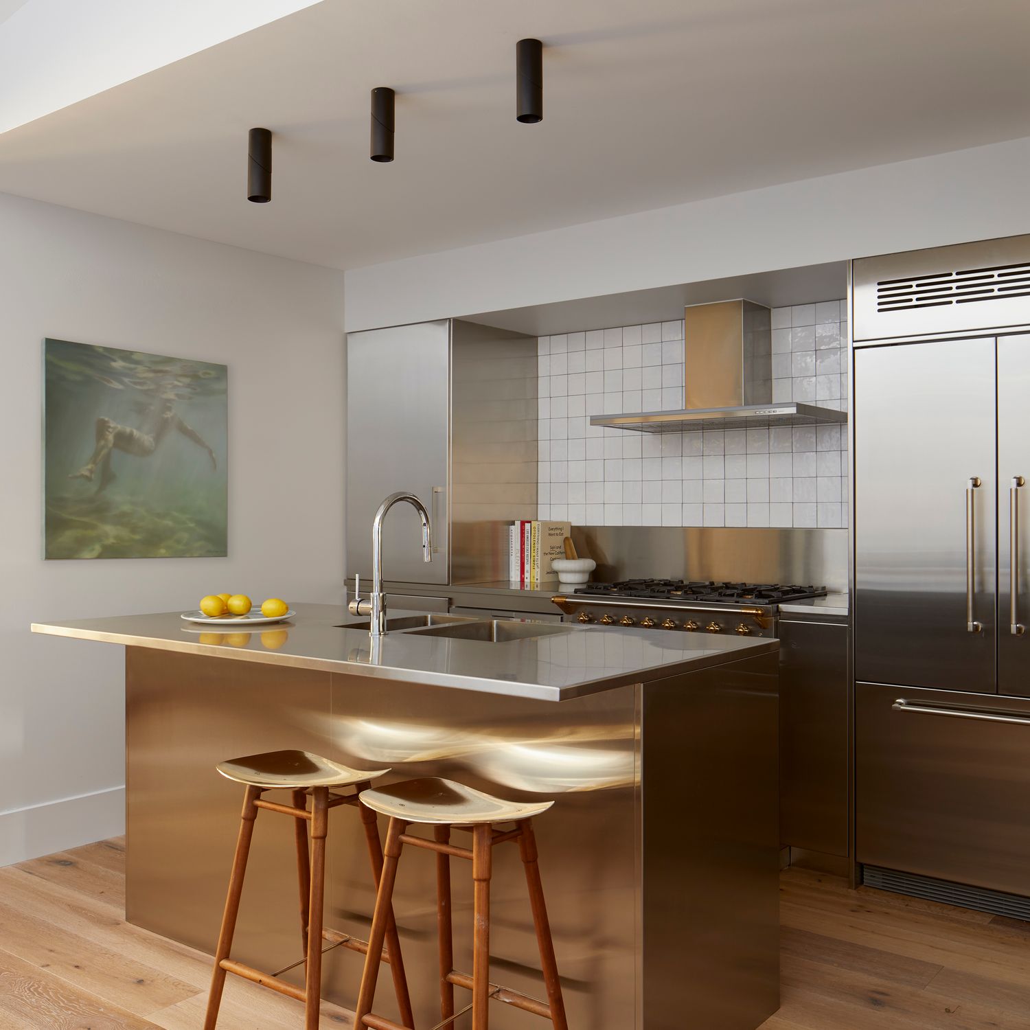 9443 - Berlin Pull Handle -  450mm - Matt Black