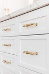 21070 - Sarlat Cabinet Pull - CTC160mm - Polished Brass