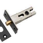 20549 - Privacy Bolt - Round - 45mm Backset - Matt Black