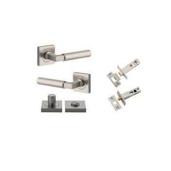 Berlin Lever - Square Rose Privacy Kit