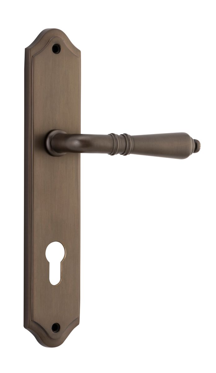 10712E85 - Sarlat Lever - Shouldered Backplate - Signature Brass - Entrance