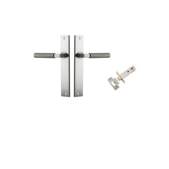 Brunswick Lever - Rectangular Backplate Passage Kit