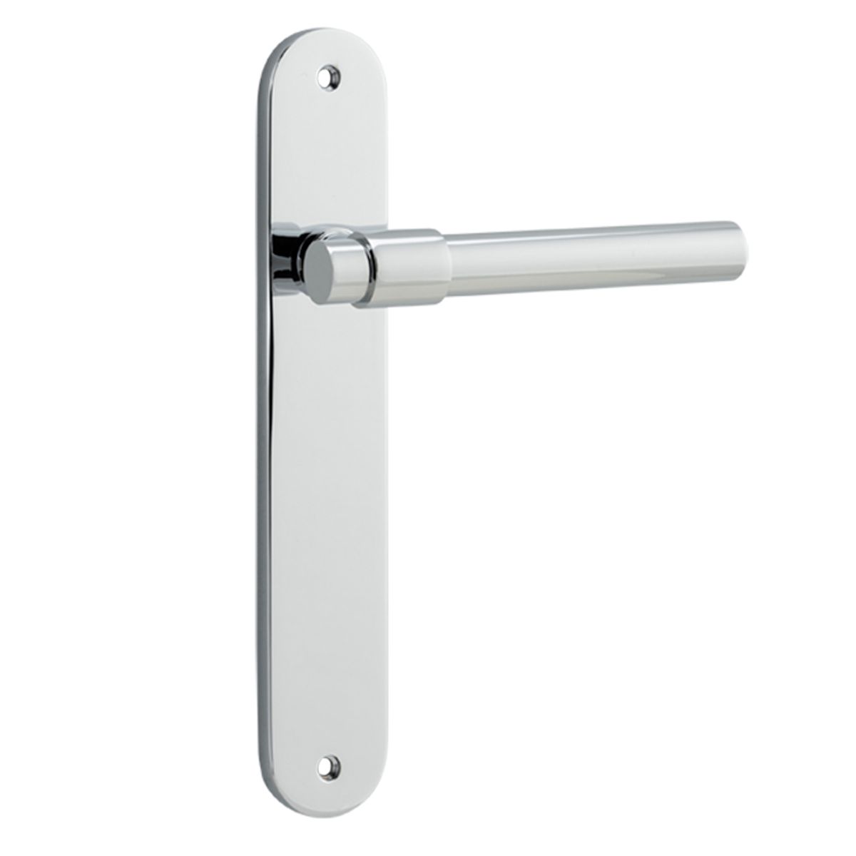 11900 - Helsinki Lever - Oval Backplate - Polished Chrome - Passage