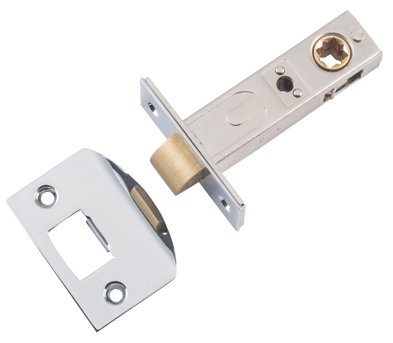 Hard Sprung Split Cam Tube Latch - L60mm