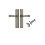 16814KPASS - Sarlat Lever - Chamfered Backplate Passage Kit - Graphite PVD - Passage
